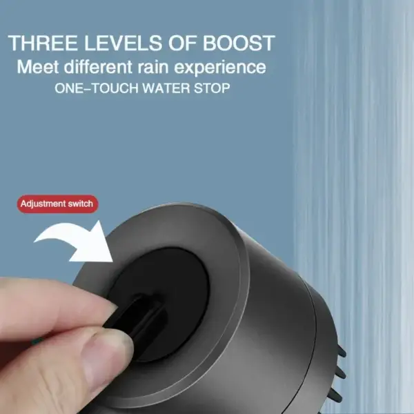 XIAOMI 3 Modes Shower Head High Pressure Showerhead Portable Filter Rainfall Faucet Tap Bathroom Bath Home Innovative Accessory - Imagen 7